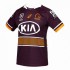 Camisola Brisbane Broncos Rugby Equipamento Primeiro 2021 Manga Curta